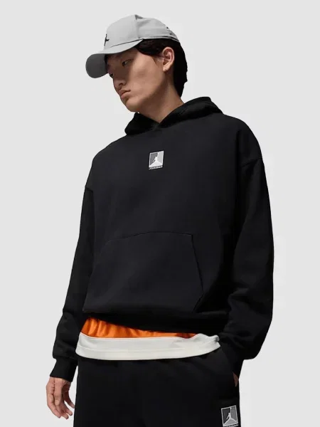 Худі Jordan Brk Gfx Po бавовна/поліестер чорний