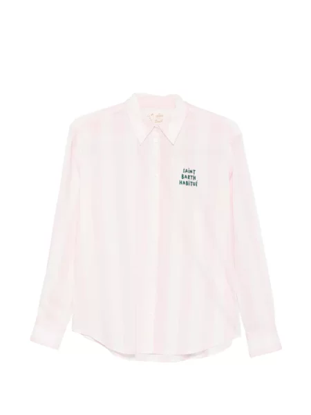 Koszula Mc2 Saint Barth w paski różowa