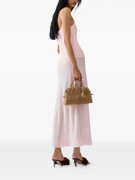 Midi suknelė Jacquemus rožinė