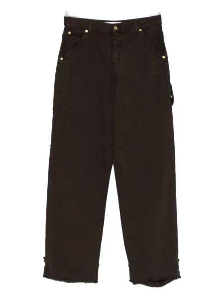 Blugi drepți Darkpark maro