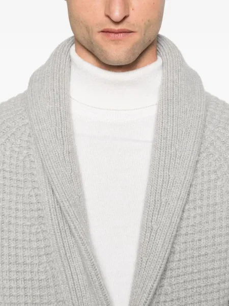 Cardigan Eleventy tricotate verde