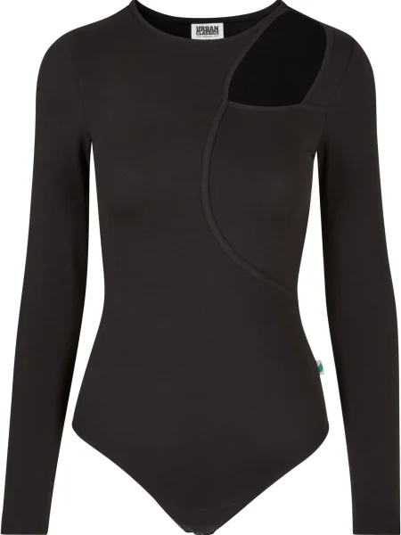 Urban Classics Bodi majica črna
