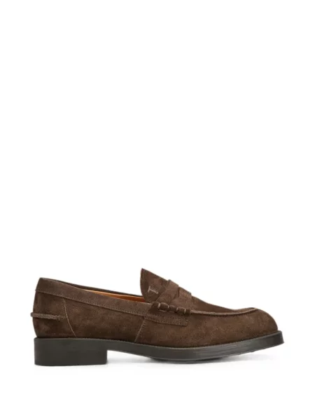 Велурени лоуфъри Tod's кафяво
