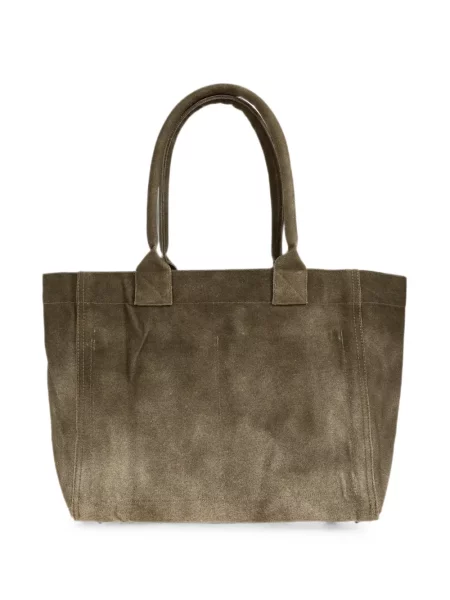 Τσάντα shopper Isabel Marant με κέντημα πράσινο