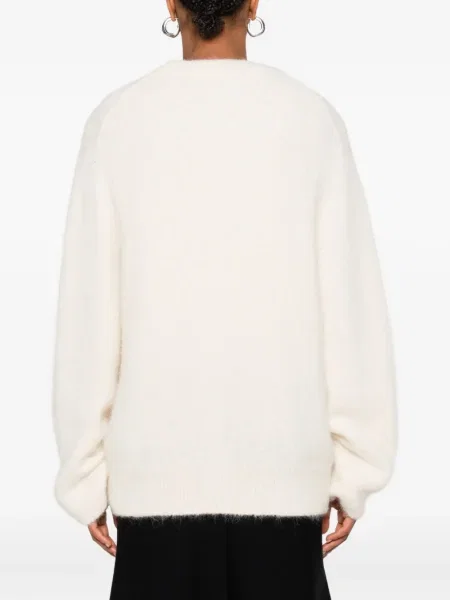 Cardigan Dorothee Schumacher cu decolteu în V alb