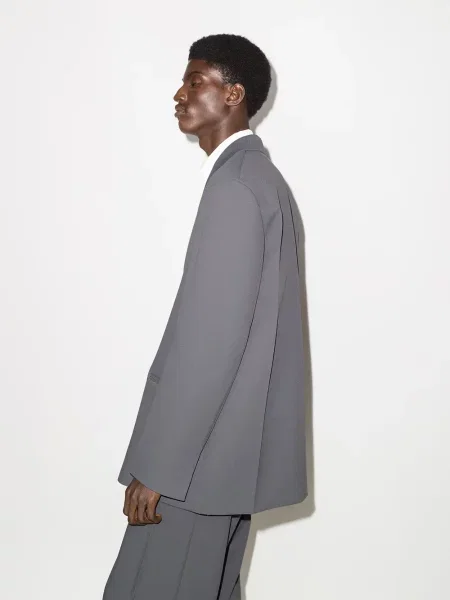 Jednořadé sako Off-white bílé