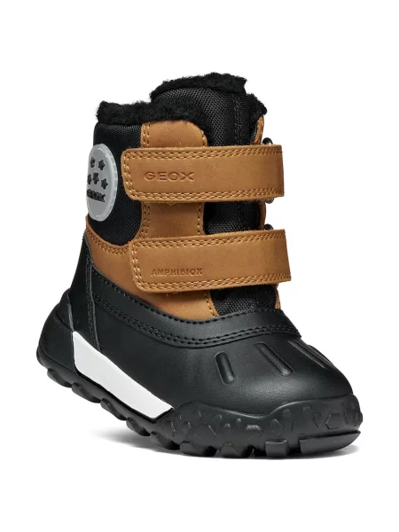 Geox Cizme de zăpadă B Trekkyup Boy B Abx S Negru maro