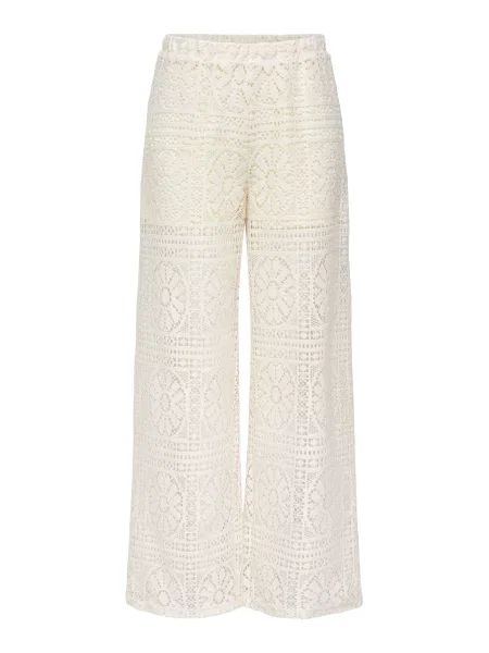 ONLY Pantaloni ONLLIAN crem