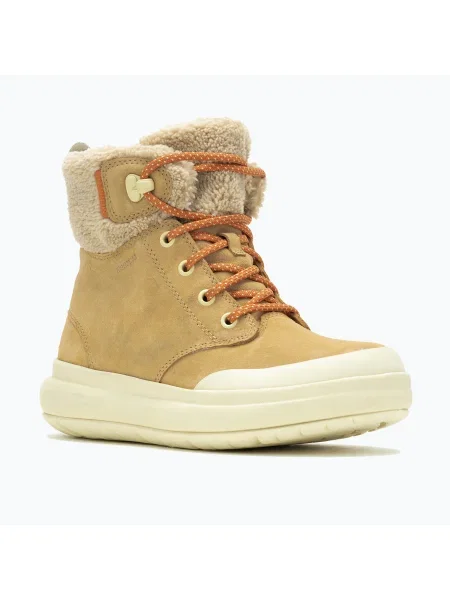 Cizme Merrell Marquette Thermo Lace Wp tan pentru femei maro