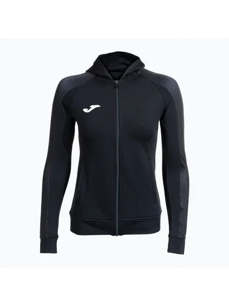 Hanorac de alergare Joma Elite XI negru/antracite pentru femei negru