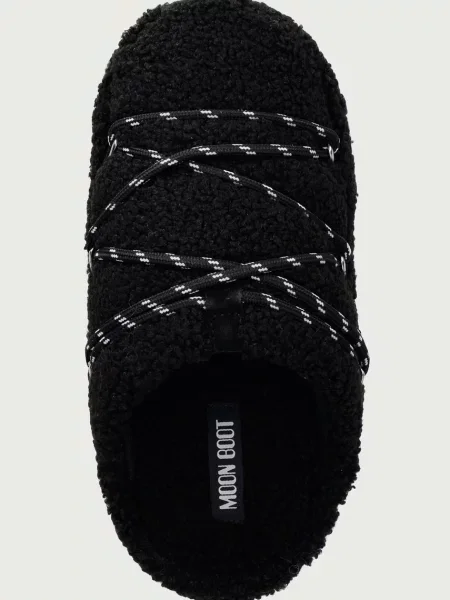 Mackó otthoni papucs Moon Boot fekete