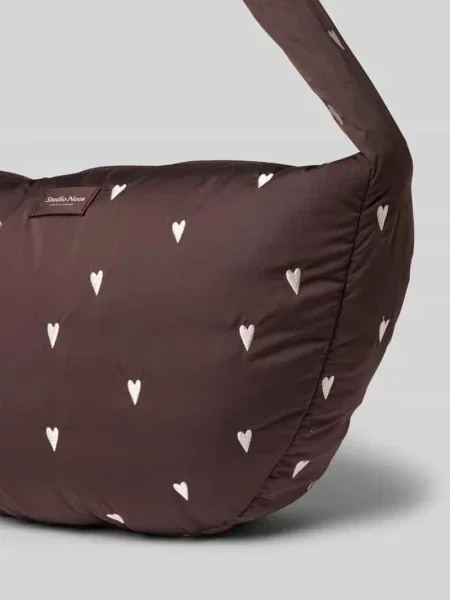 Torba na ramię z detal z logo model Puffy' Studio Noos