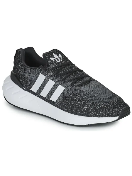 Bežecké poltopánky Adidas sivá