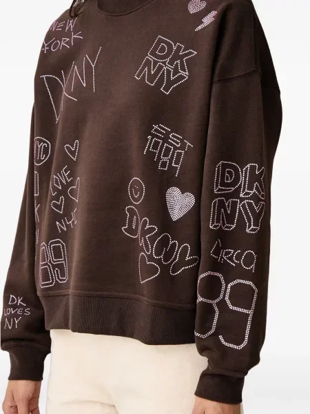 Суитчър Dkny кафяво