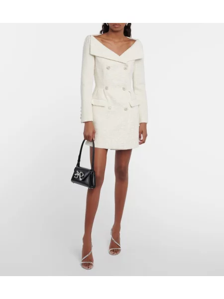 Rochie Self-portrait alb