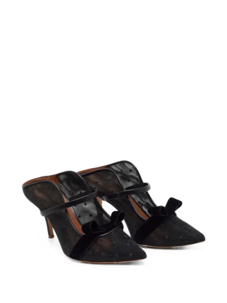 Papuci tip mules Malone Souliers plasă negru