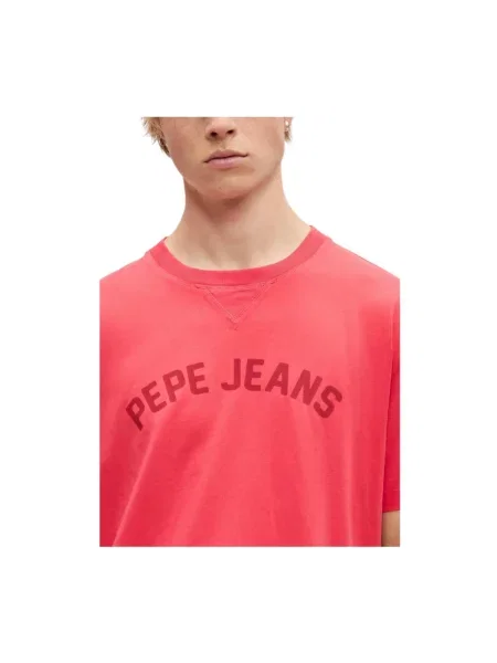 Koszulka Pepe Jeans czerwona