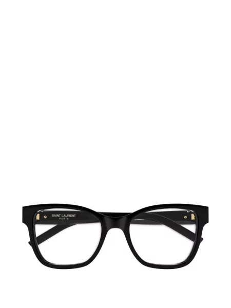 Ochelari de soare Saint Laurent Eyewear cu autograf negru