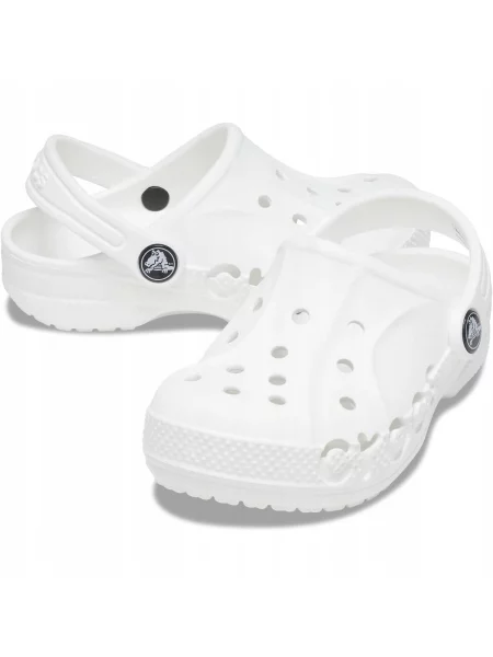 Chodaki Dla Dzieci Crocs Kids Baya Clog. białe
