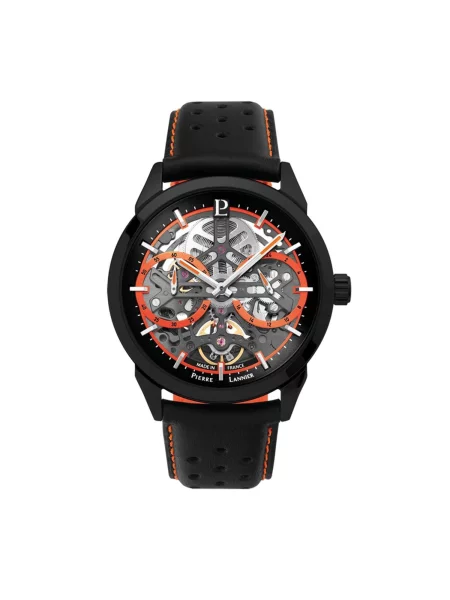 Pierre Lannier Analogové hodinky Automatic watch Monarck' černá