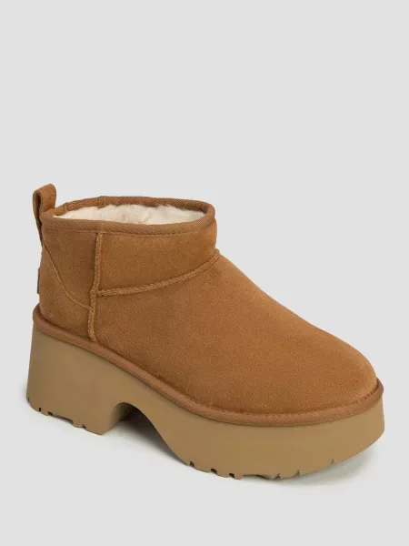 Trampki UGG W Classic Ultra Mini New Heights Chestnut EUR 38 brązowe