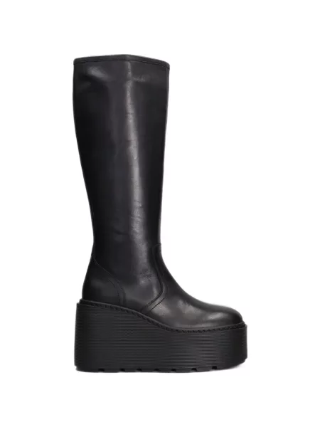 Botine Vic Matié cu platformă negru