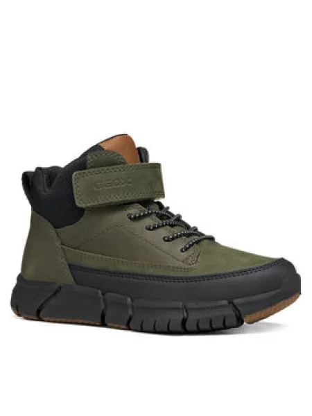 Geox Bakancs J Flexyper Boy M Sötétzöld