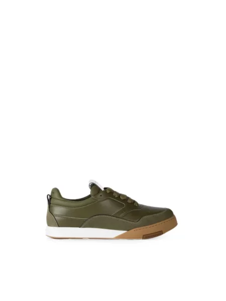 Sneakersy Givenchy skórzane zielone