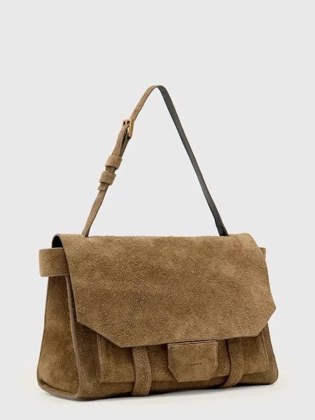 Сумка Allsaints из нубука