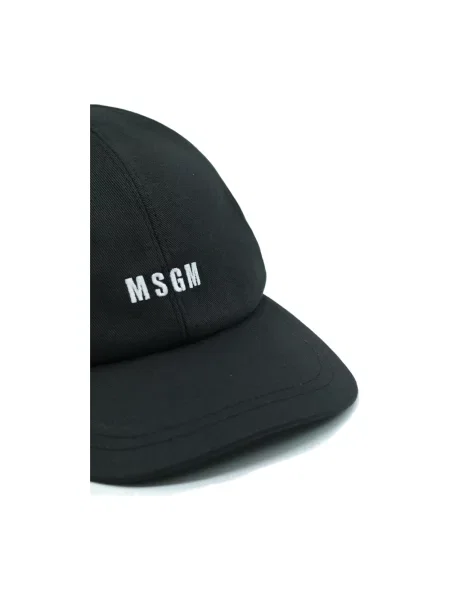 MSGM czapka z daszkiem czarny