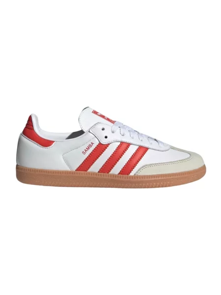 Adidas Originals sneakersy skórzane Samba OG biały