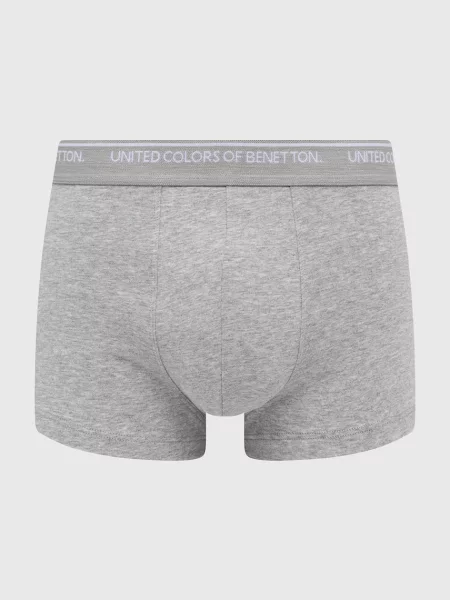 Boxerky United Colors of Benetton šedá