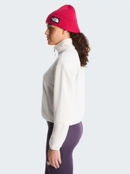 Флисовый свитер The North Face с лого белый
