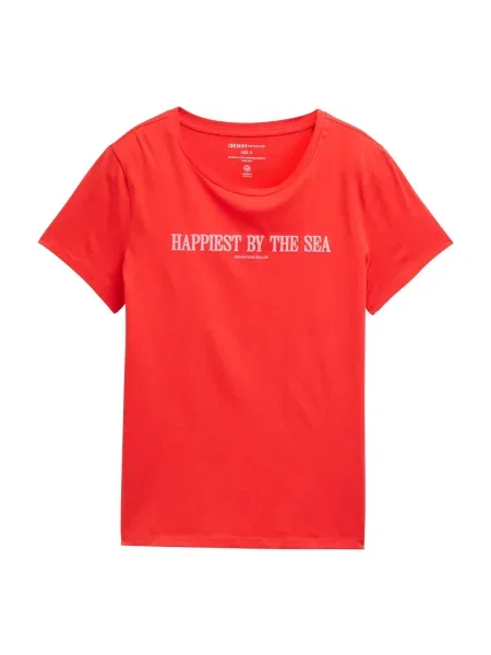 Tom Tailor Denim Tricou roșu