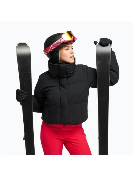 Geacă de snowboard pentru femei ROXY Snow Winter Rebel true black negru