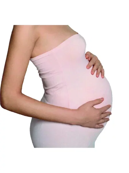 Sokisahtel Punčocháče MAMMA DONNA 20 DEN maternity tights grafitová