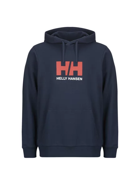 Mikina s kapucňou Helly Hansen s autogramom modrá