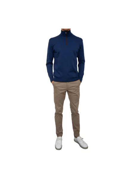 Sweter Paul & Shark wełniany niebieski