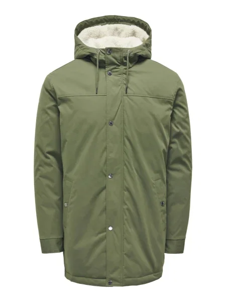 Only & Sons Zimní parka Alexander olivová