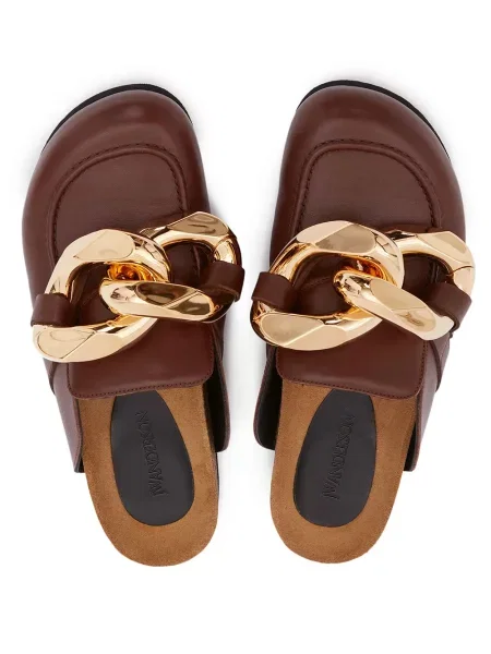 Papuci tip mules Jw Anderson maro