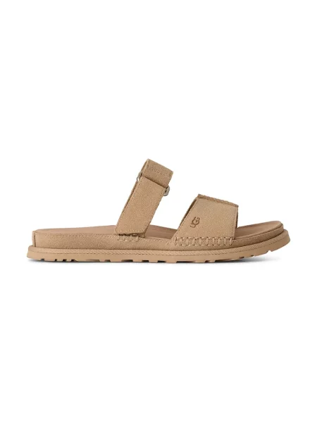 Natikači iz semiša UGG W Goldengaze Slide bež