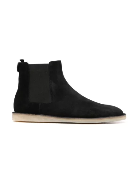 Botki Dolce And Gabbana skórzane czarne