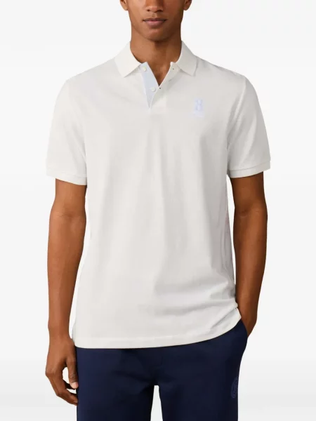 Tricou polo Hackett London alb