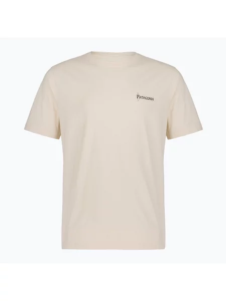Tricou pentru bărbați Patagonia Water People Banner T-Shirt undyed natural
