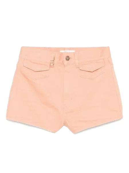 Szorty Chloe pomarańczowe