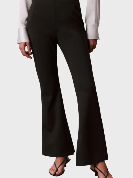 Расклешенные брюки Calvin Klein Jeans черные