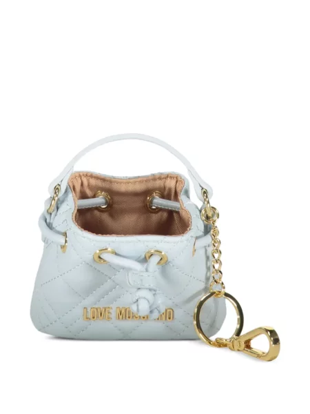 Ватиран чанта Love Moschino синьо