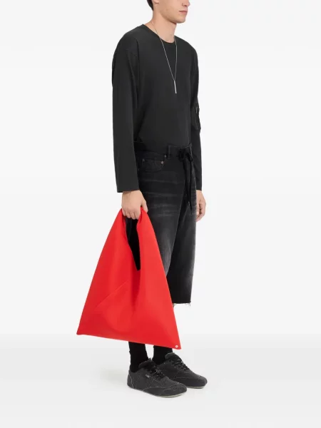 Džínové šortky Mm6 Maison Margiela černé