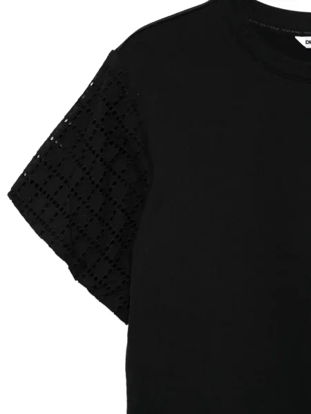 Tricou Dkny ajurat negru