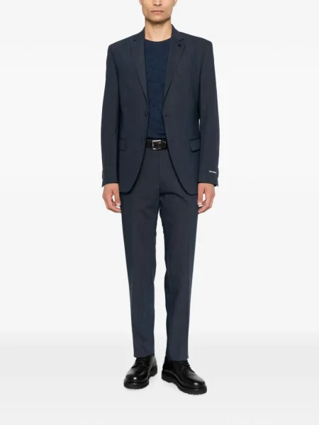 Pantaloni Karl Lagerfeld albastru